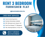 Furnished 3BHK Serviced Apartment RENT in Bashundhara R/A